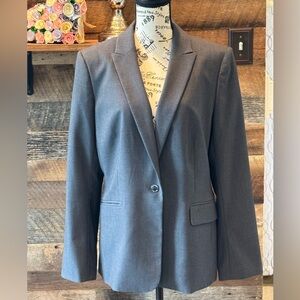 Calvin Klein Gray Women's Blazer